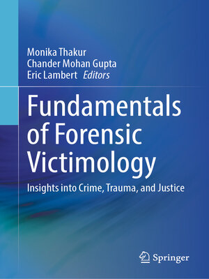 cover image of Fundamentals of Forensic Victimology
